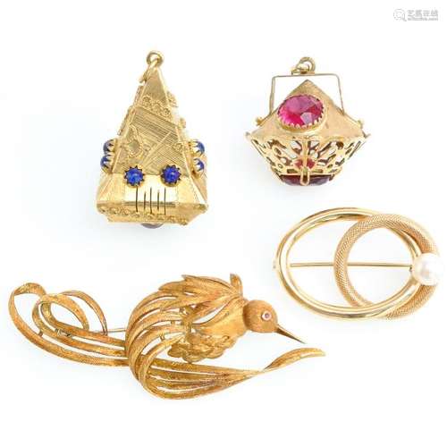 A Diverse Collection of Gold Jewelry