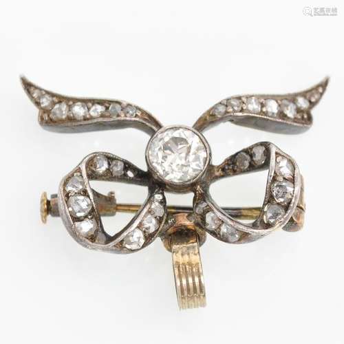 A 19th Century Diamond Brooch