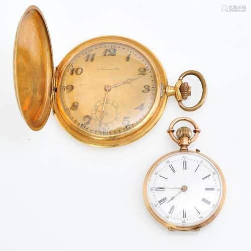 Two Gold Pocket Watches