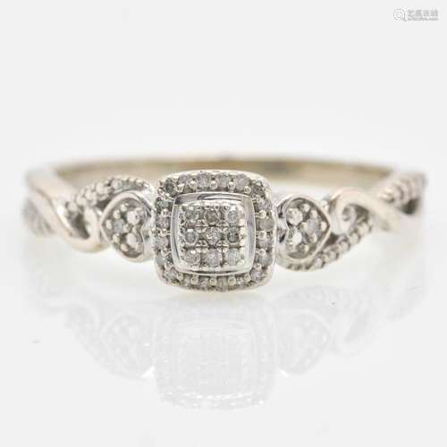 A Ladies Diamond Ring