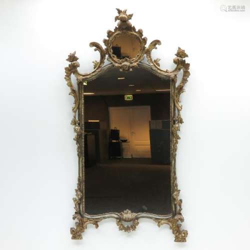 A Beautifully Carved Louis XV Style Mirror