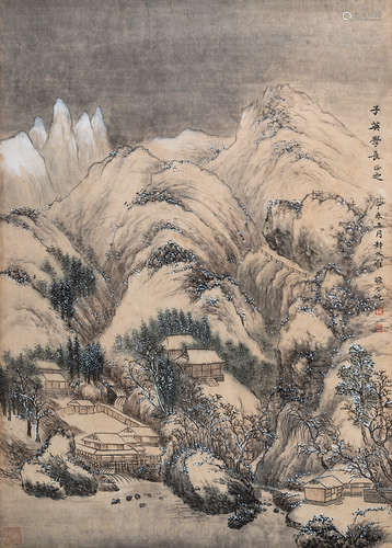 罗敬龙 山水