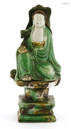 A Chinese sancai Guanyin