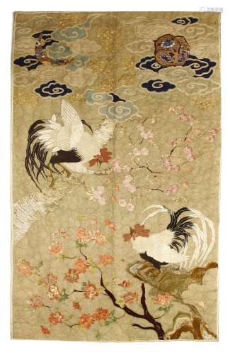 A Japanese embroidery