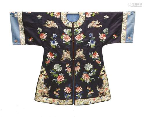 A Chinese embroidered robe