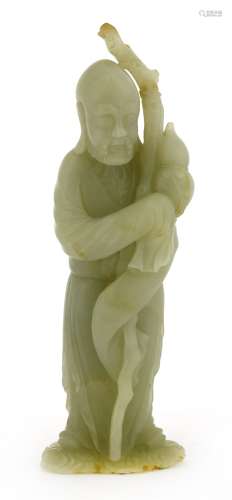 A Chinese jade carving