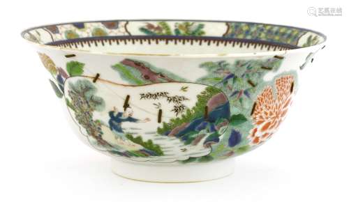 A Chinese famille verte bowl