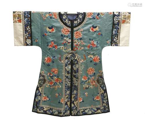 A Chinese embroidered robe