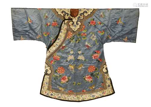 Two Chinese embroidered robes