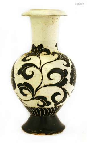 A Chinese Cizhou ware vase