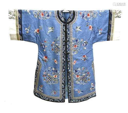 A Chinese embroidered robe