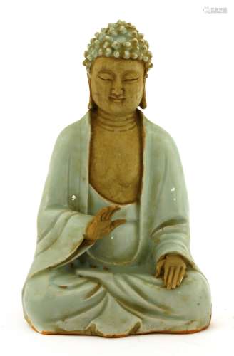 A Chinese qingbai ware Shakyamuni