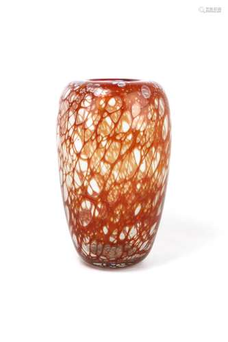 A.D. Copier, a Leerdam glass vase