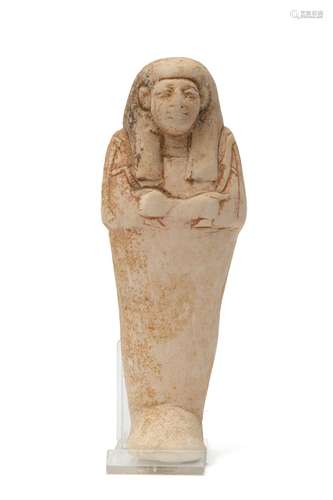 An Egyptian chalkstone Ushabti