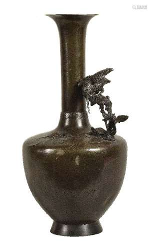A Japanese Bronze Vase