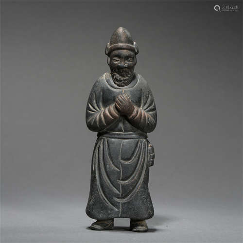 CHINESE JADE STANINDG FIGURE