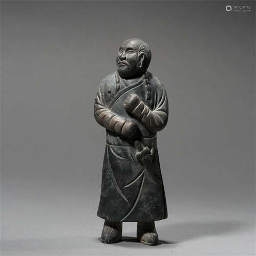 CHINESE JADE STANINDG FIGURE