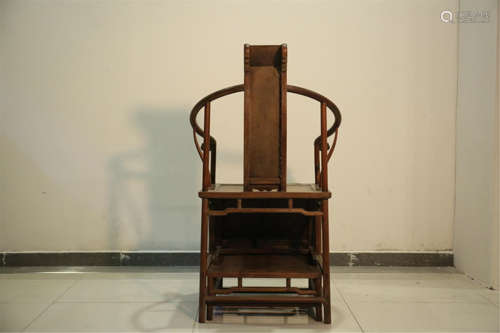 CHINESE ELMWOOD ARM CHAIR