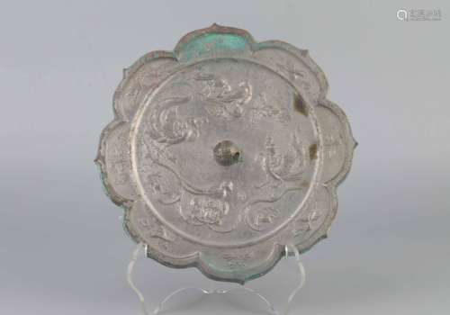 A Chinese Bronze Mirror