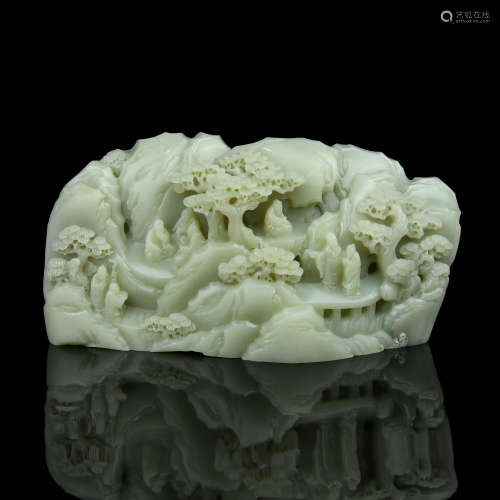 A Chinese Carved Jade Decoration