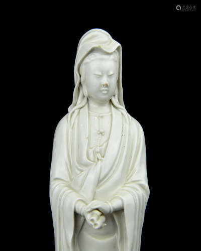 A Chinese Dehua Porcelain Buddha