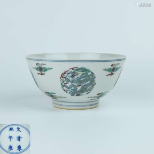 A Chinese Famille-Rose Porcelain Bowl