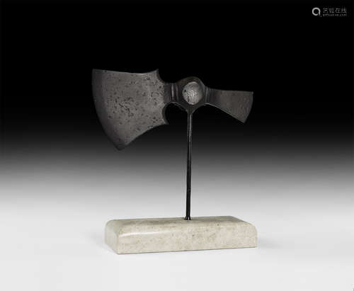 Viking Double-Bladed Axehead