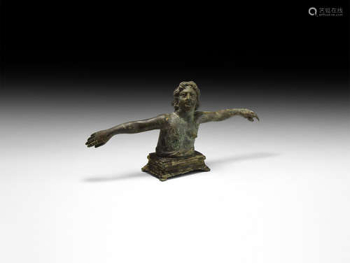 Roman Orontes River God Figure