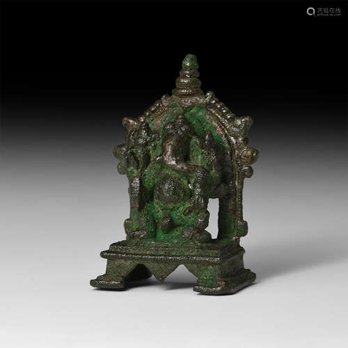 Indian Kashmiri Ganesh Figure