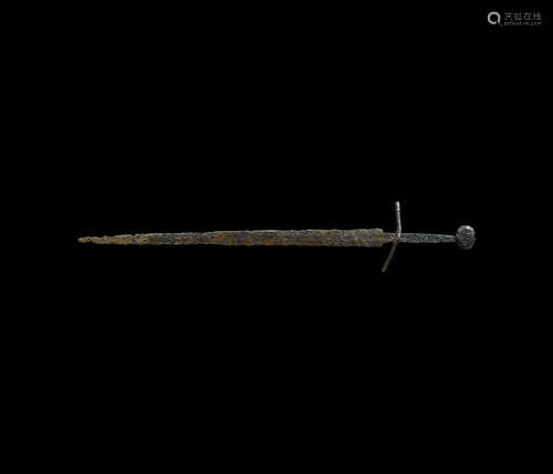 Medieval Two-Handed Long Sword