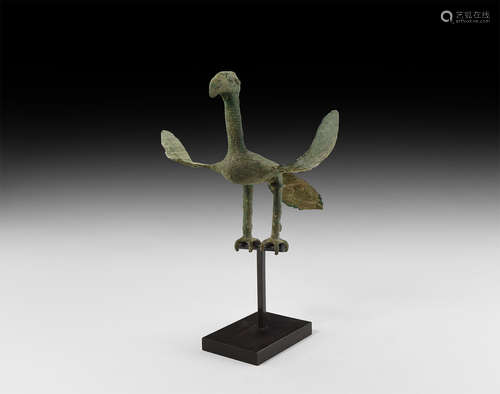 Western Asiatic Bactrian Bird Statue