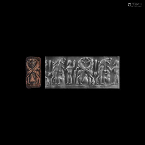 Syro-Cappadocian Cylinder Seal with Contest