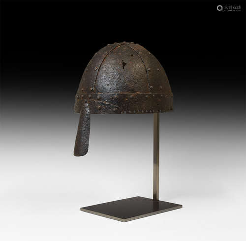 Viking Period Helmet with Nasal Guard