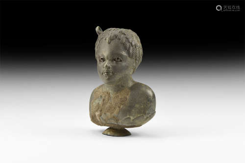 Roman African Boy Balsamarium