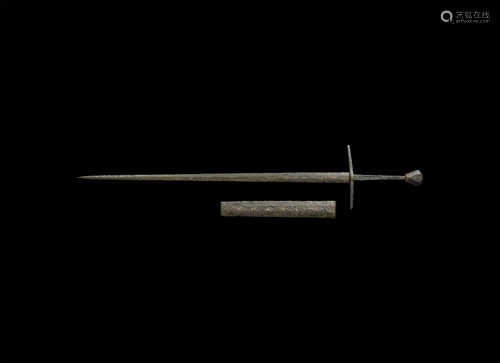 Medieval Two-Handed Double-Edged Sword