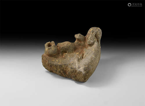 Bactrian Offering Vessel Fragment