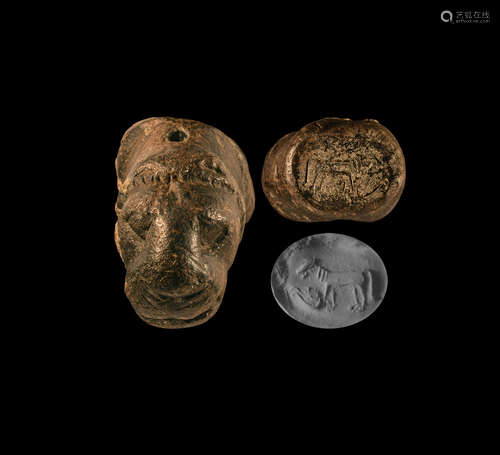 Western Asiatic Lion-Headed Stamp Seal