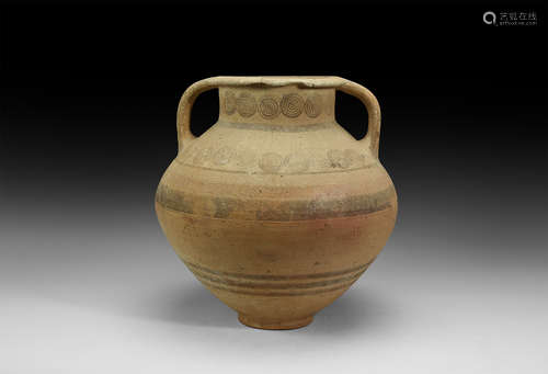 Iron Age Bichrome Ware Amphora