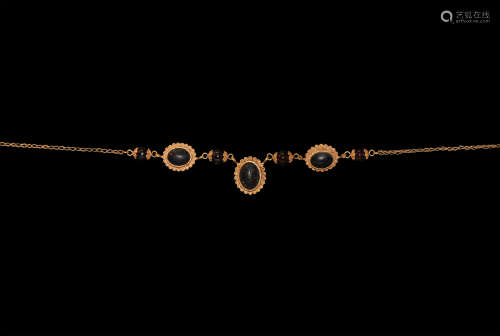 Western Asiatic Jewish Gold Necklace