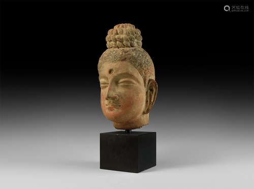 Gandharan Buddha Head