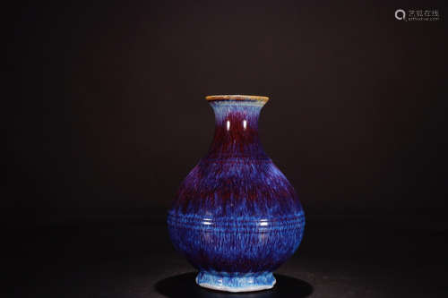 A JUN YAO KILN GLAZE VASE