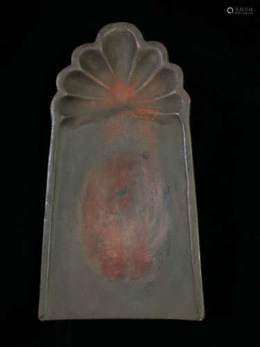 A DENG CLAY MUD CARVED INK SLAB