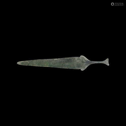 Western Asiatic Luristan Ceremonial Dagger