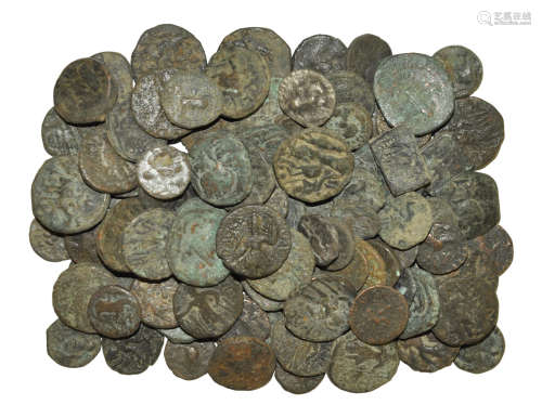 India - Kushan Mixed Coppers Group [100]