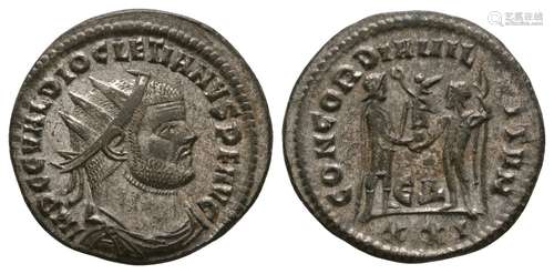 Diocletian - Emperor and Jupiter Antoninianus