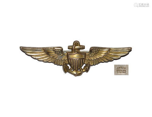 USA - WW2 Naval Aviator - Silver-Gilt Wings Badge