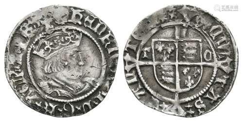 Henry VIII - Canterbury / Cranmer - Profile Halfgroat