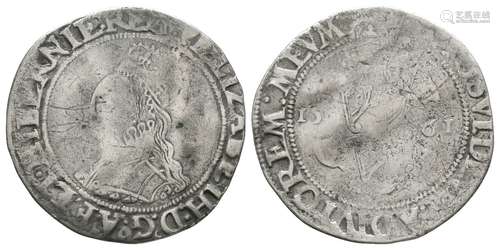 Ireland - Elizabeth I - 1561 - Shilling