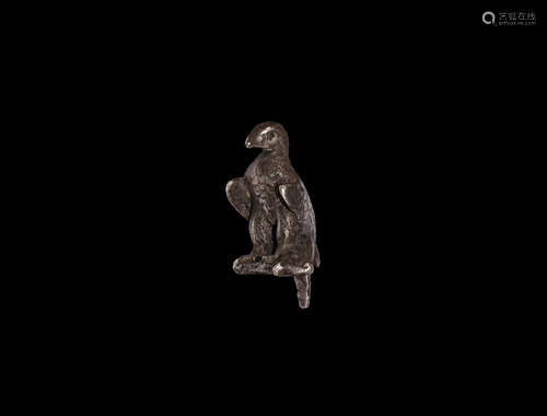 Roman Silver Eagle Statuette