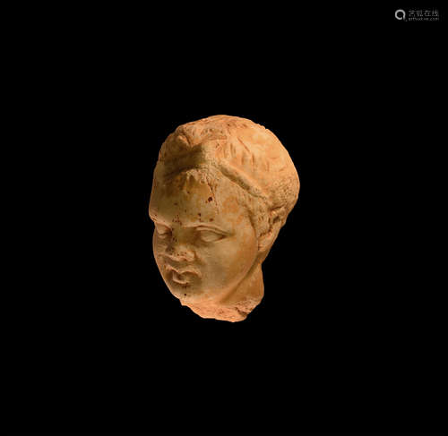 Roman Grand Tour Marble Head of a Boy